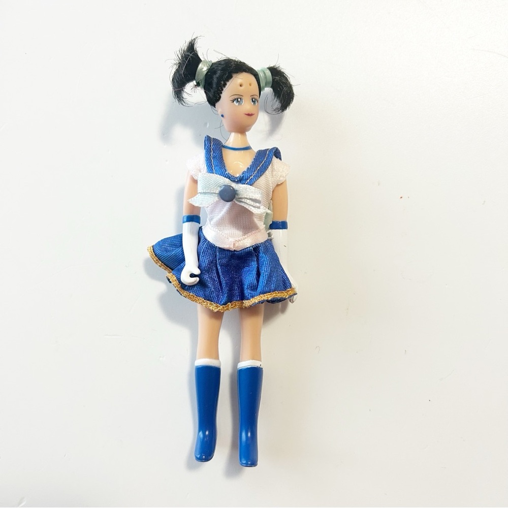 Vintage Sailor Moon Sailor Mercury Mini Doll 1995 Retro Fandom Collectible